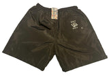 Black Windbreaker Shorts