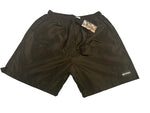 Black Windbreaker Shorts