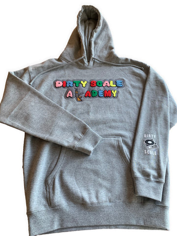 Dirty Scale Akademy Grey Hoodie