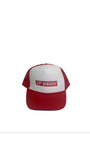 White/Red 28G Minimum Trucker Hat