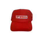 Red/White 28G Minimum Trucker Hats