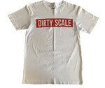 White/Red Dirty Scale T-Shirt