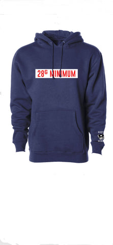 28G Minimum Navy Blue Hoodie