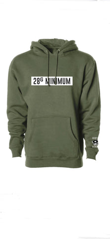 28G Minimum Green Hoodie